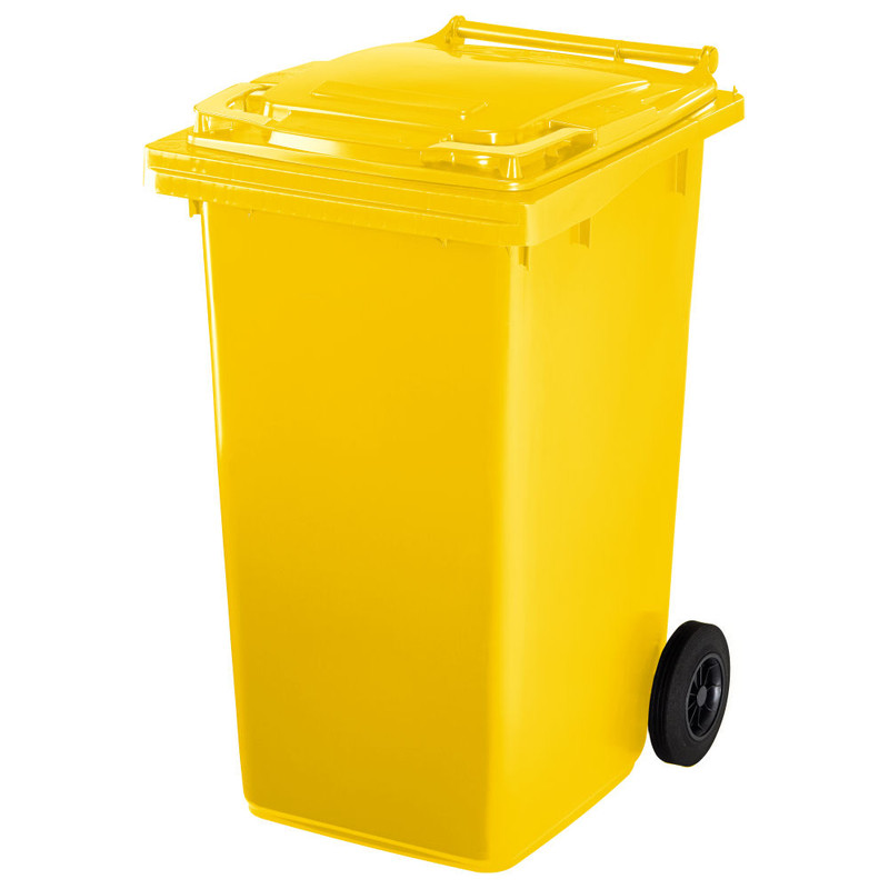 Контейнер ESE, 240л, HDPE, жовтий